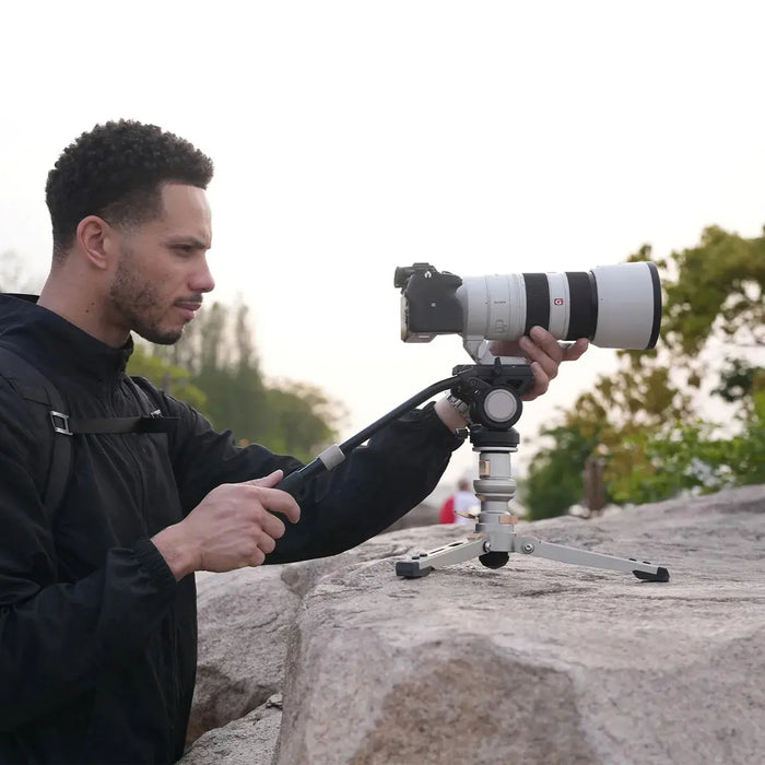 Harlowe Rocket Carbon Fibre Camera Tripod, Monopod & Light Stand with Fluid Head