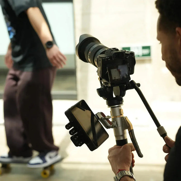 Harlowe Rocket Carbon Fibre Camera Tripod, Monopod & Light Stand with Fluid Head