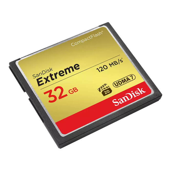 SanDisk Extreme CompactFlash 32GB Memory Card