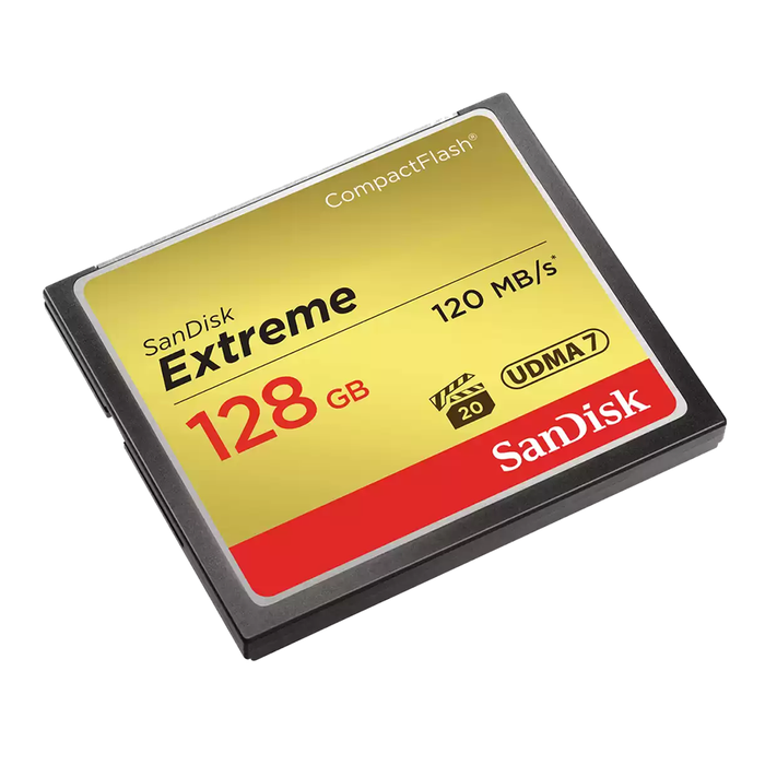 SanDisk Extreme CompactFlash 128GB Memory Card