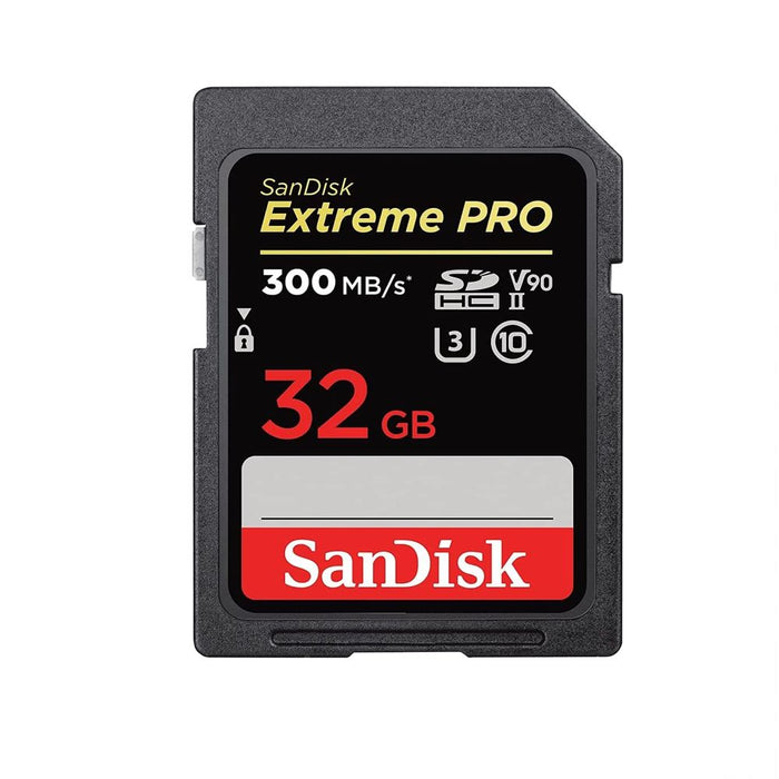 SanDisk 32GB Extreme PRO UHS-II SDHC Memory Card