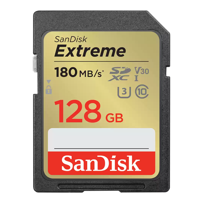SanDisk Extreme SDHC™ UHS-I 128GB Memory Card