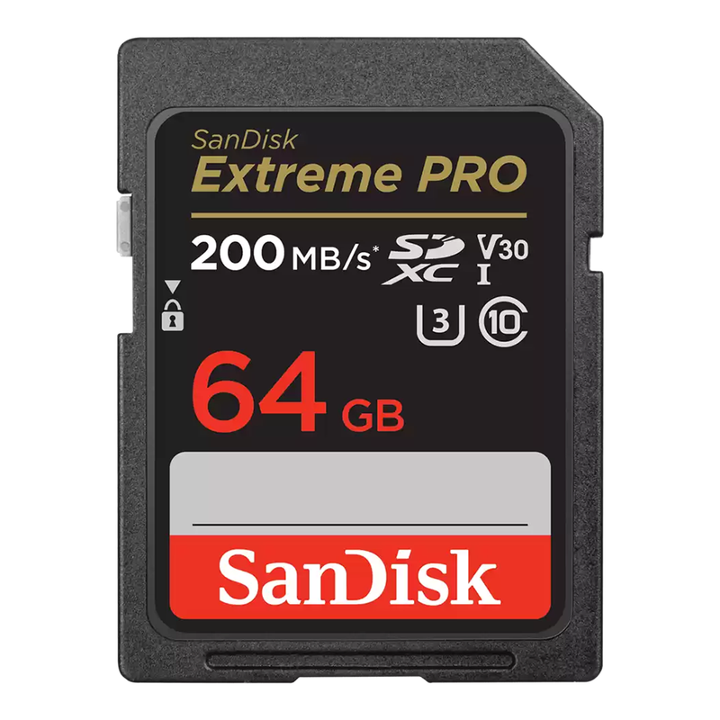 SanDisk Extreme PRO® SDXC™ UHS-I 64GB Memory Card