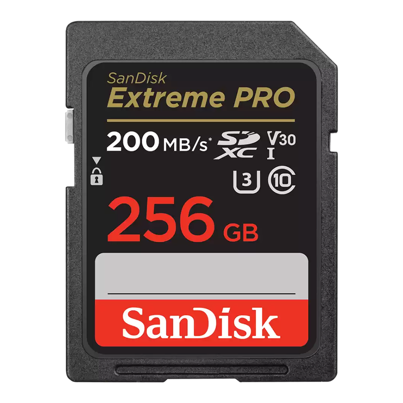 SanDisk Extreme PRO® SDXC™ UHS-I 256GB Memory Card