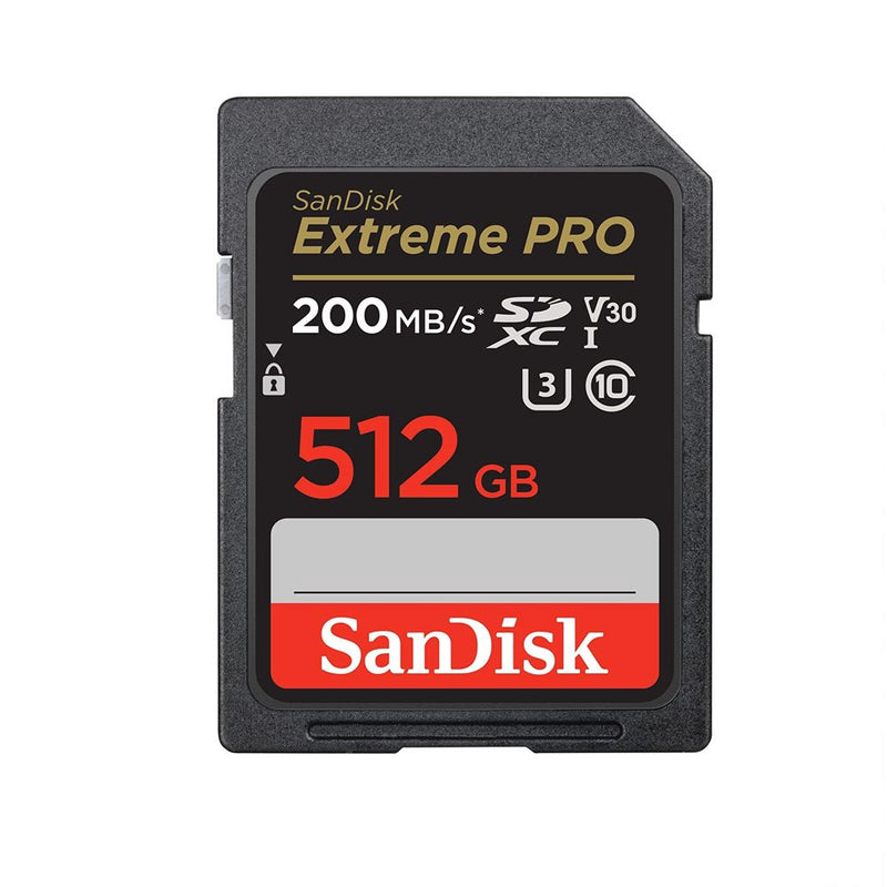 SanDisk 512GB Extreme Pro UHS-I SDXC Memory Card