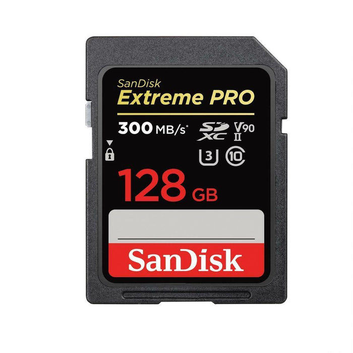 SanDisk 128GB Extreme Pro UHS-II SDXC Memory Card