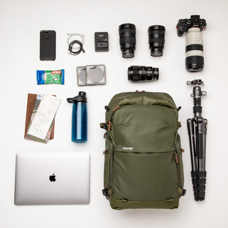 Shimoda Explore V2 30 Backpack Starter Kit Army Green (with Medium Mirrorless Core Unit)