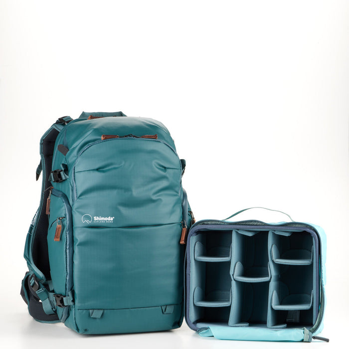 Shimoda Explore V2 25 Women's Backpack Starter Kit Teal (with Small Mirrorless Core Unit)