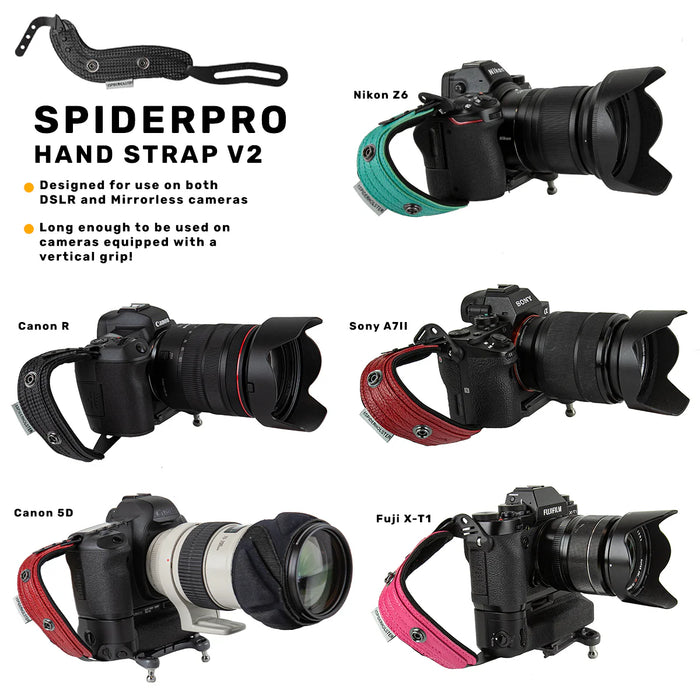 Spider Holster SpiderPro Hand Strap V2 (Select Colour)