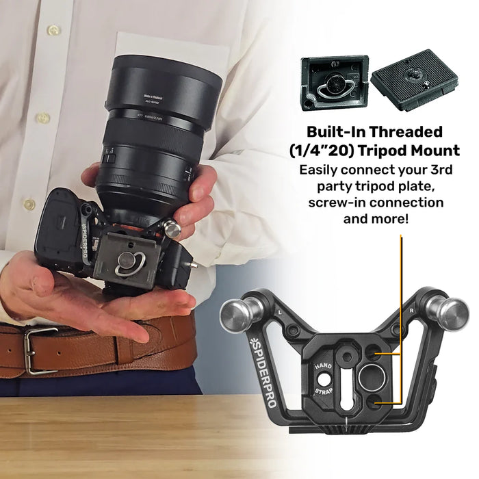 SpiderPro Single DSLR & Mirrorless Camera System V3 Brown