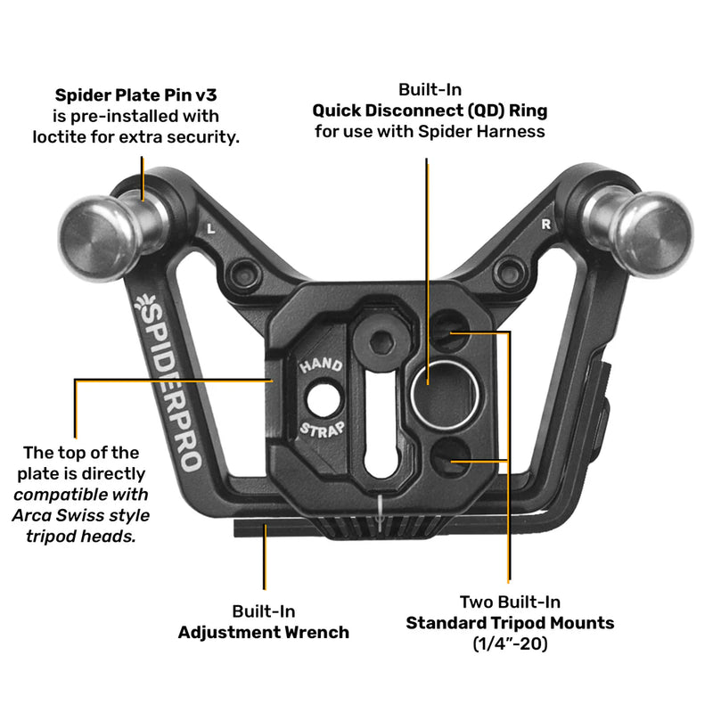 SpiderPro Single DSLR & Mirrorless Camera System V3 (Select Colour)