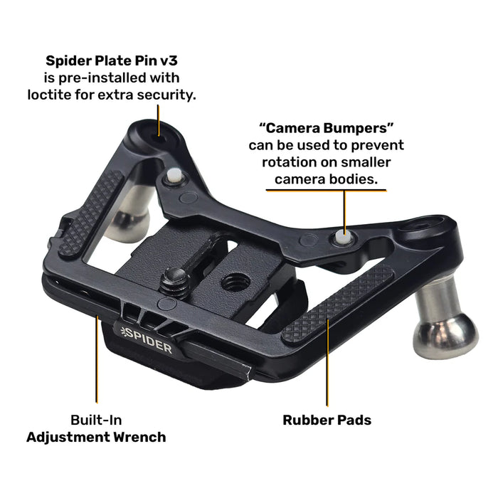 SpiderPro Dual DSLR & Mirrorless Camera System V3 Black