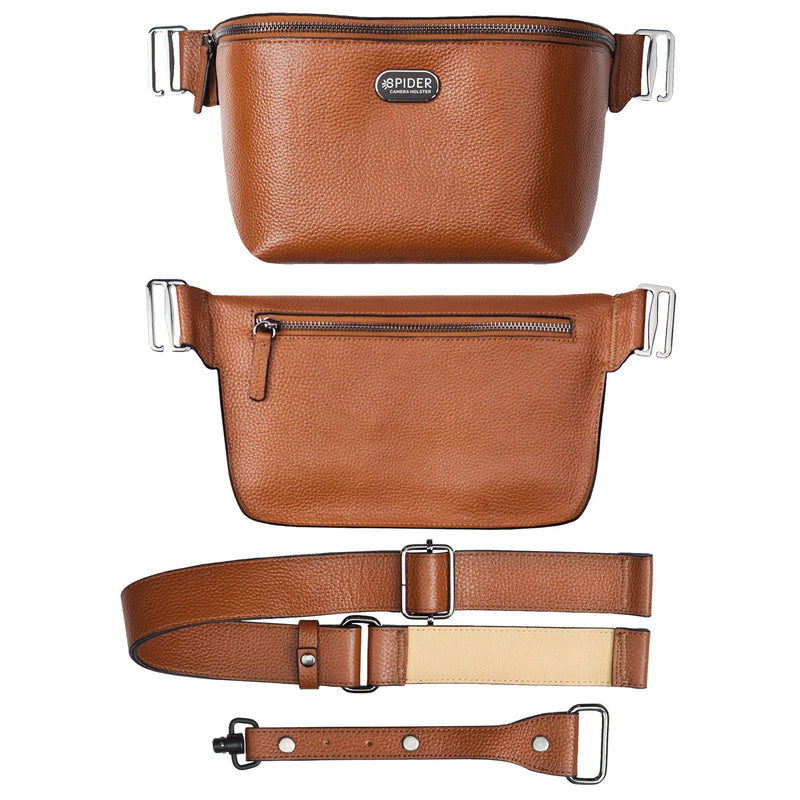 SpiderPro Leather Sling Pouch (Select Colour)
