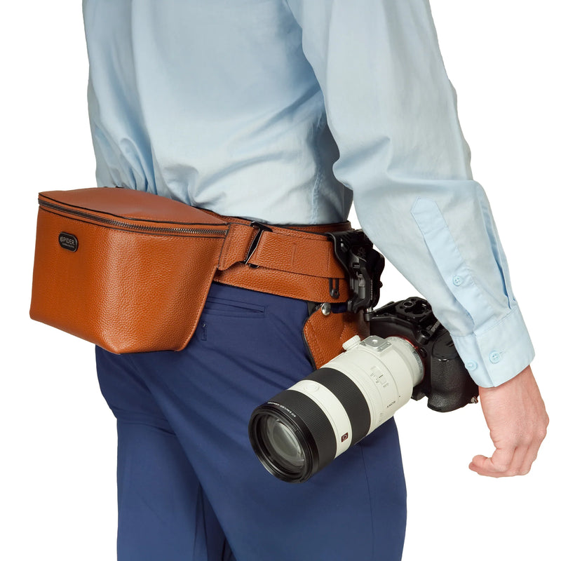 SpiderPro Leather Sling Pouch (Select Colour)