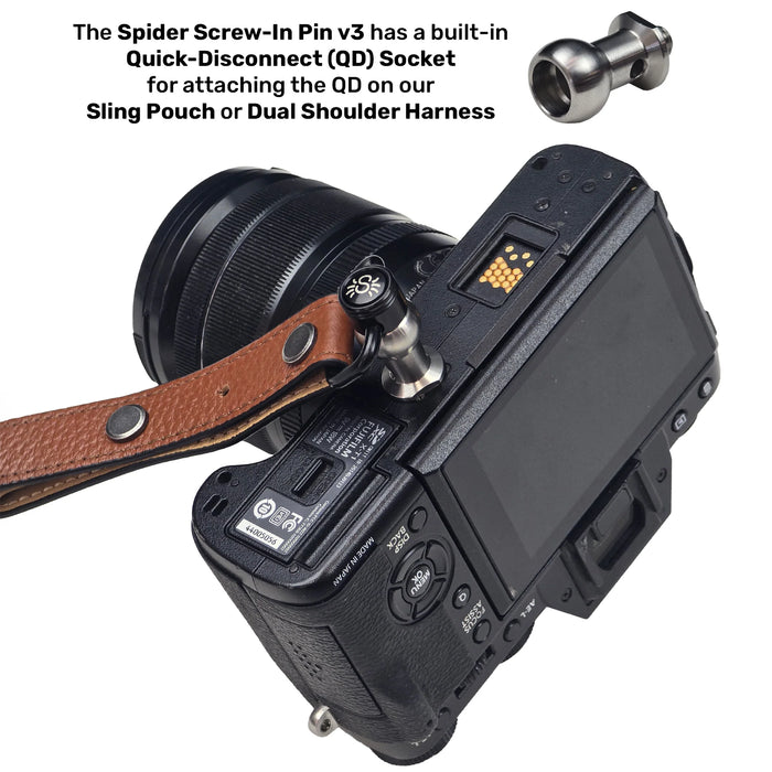 Spider X V3 & Screw In QD Pin V3