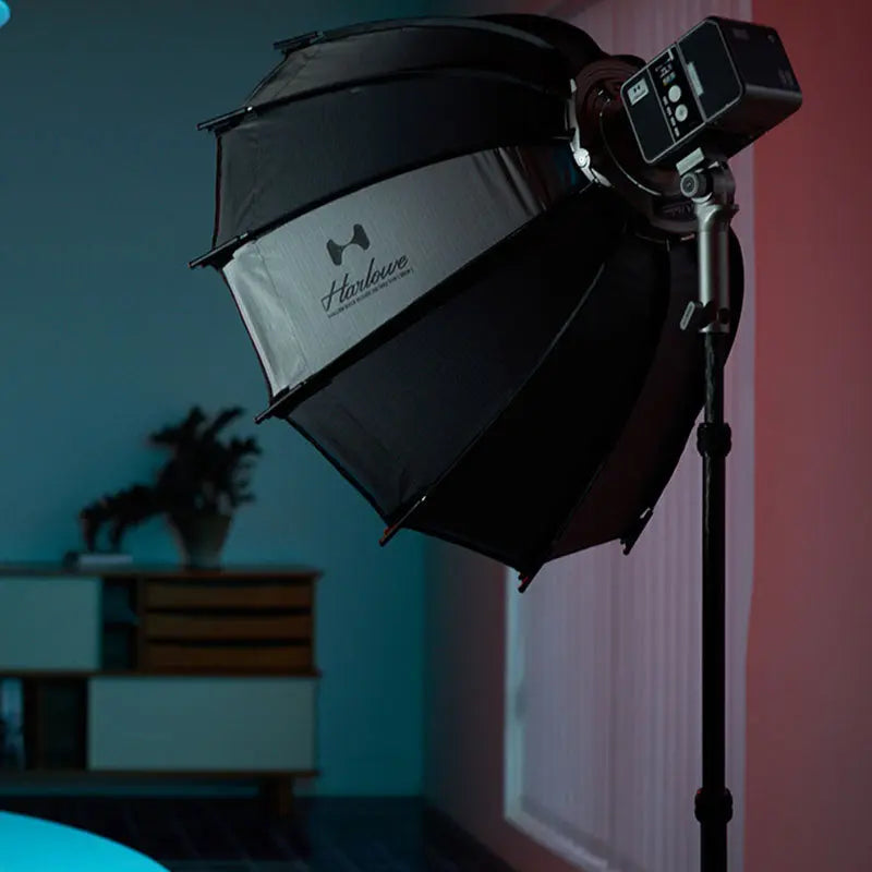 Harlowe Shallow Quick Release Softbox 90cm with Bowens and Max Mounts