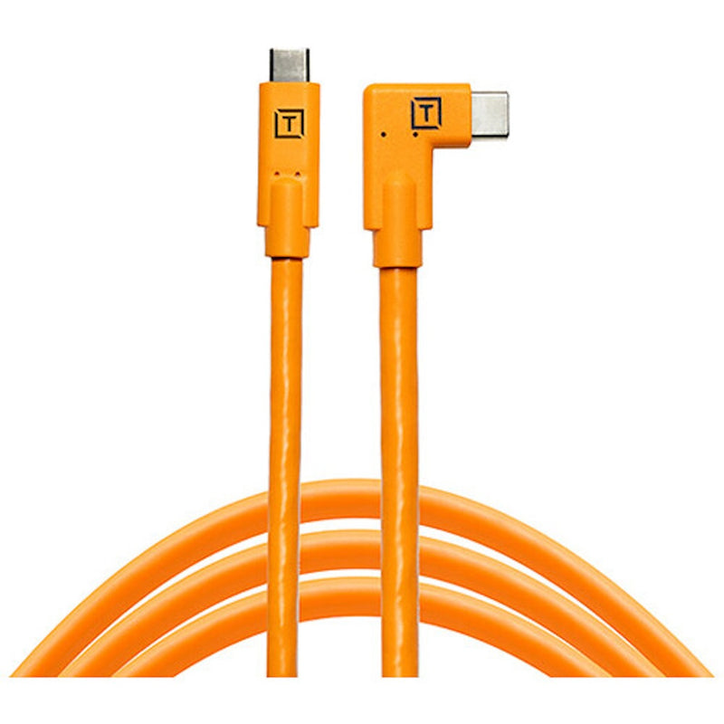 Tether Tools TetherGuard LeverLock Plate & USB-C Right Angle 15' (4.6m) Cable Kit
