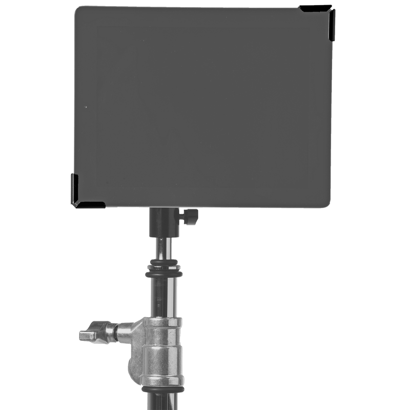 AeroTab iPad Clamp with Black Bracket & Baby Adapter Standard