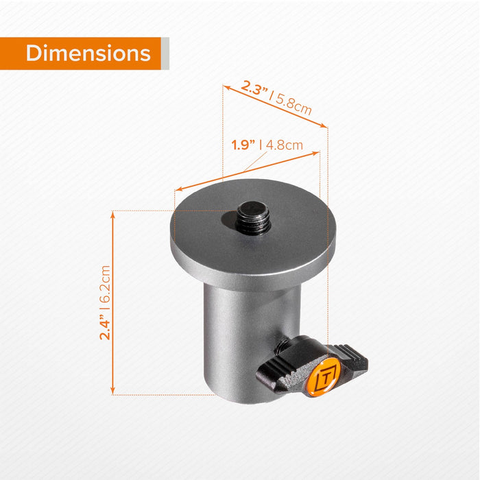 Tether Tools Rock Solid Baby Ballhead Adapter V2