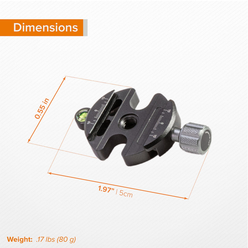 Tether Tools Rock Solid Arca Quick Release Tripod Adapter & Plate