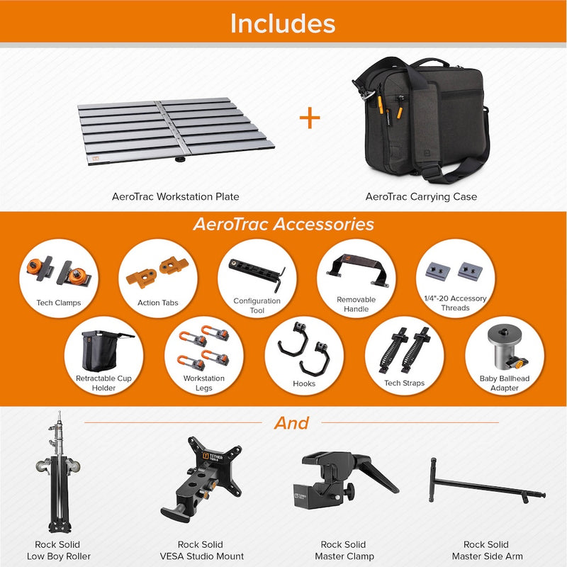 Tether Tools AeroTrac Workstation Ultimate Tethering Kit