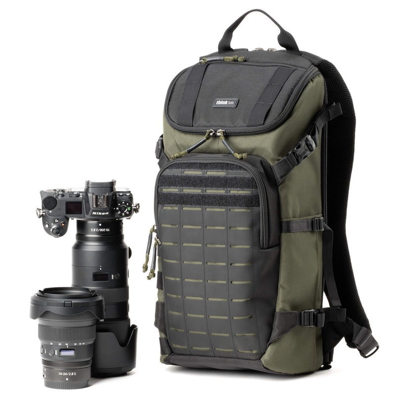 Think Tank DarkLight Camera Backpack 14L Montane Green