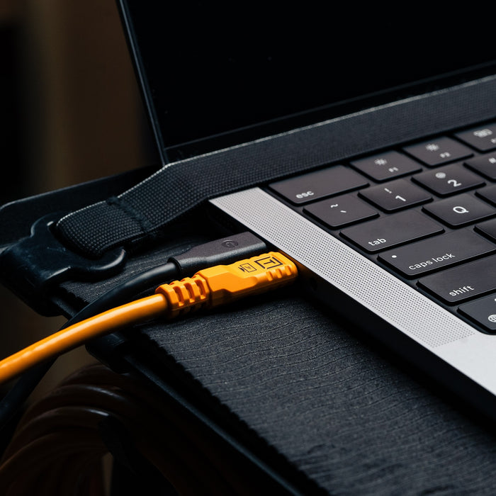Tether Tools TetherPro Optima 10G USB-C 15' (4.6m) Cable Orange