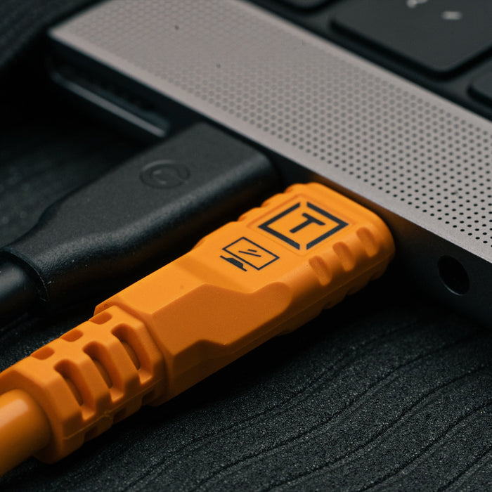 Tether Tools TetherPro Optima 10G USB-C 10' (3m) Cable Orange