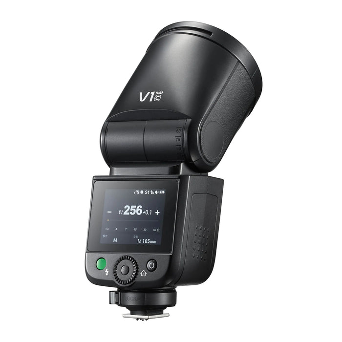 Godox V1 Mid O 55Ws Round-Head TTL Speedlite for Olympus/Panasonic