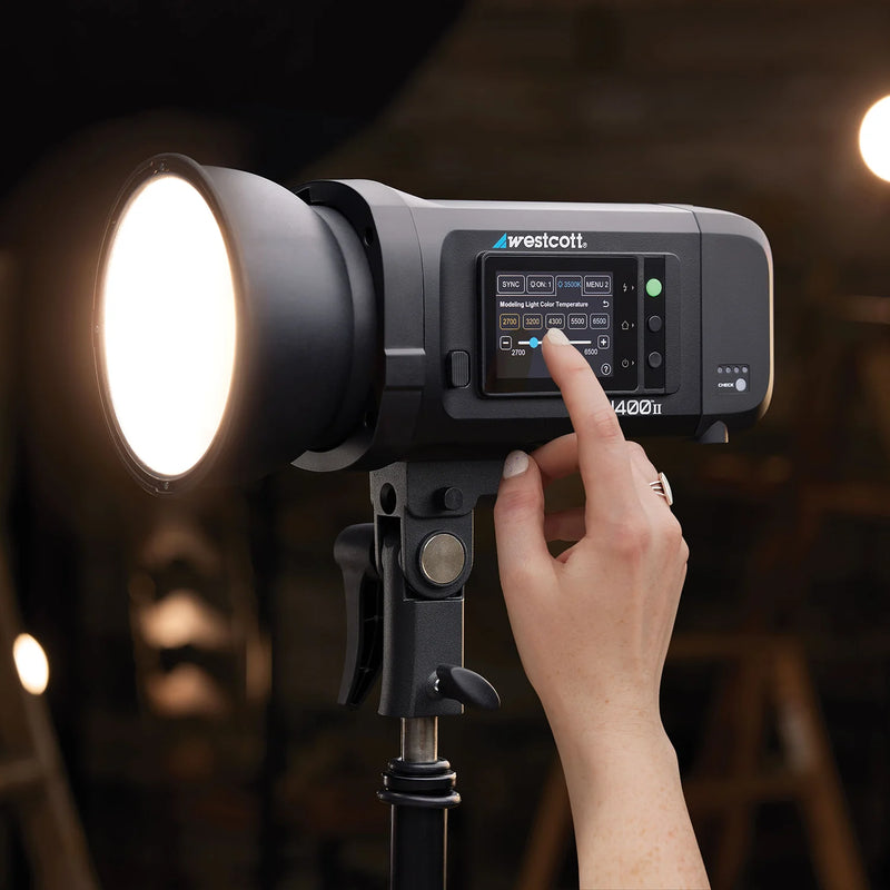 Westcott FJ400 II Touchscreen Strobe 400Ws with FJ Pro AC/DC Battery