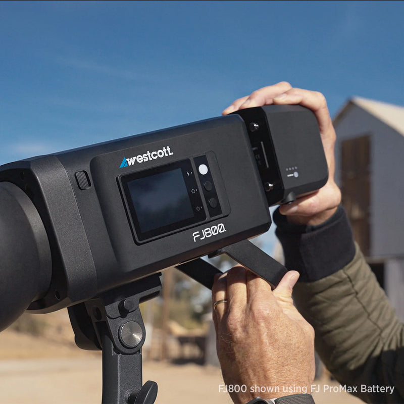 Westcott FJ800 Touchscreen Strobe 800Ws with FJ Pro AC/DC Battery