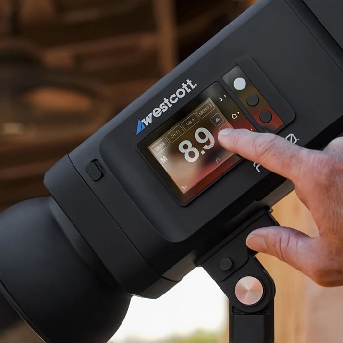 Westcott FJ800 Touchscreen Strobe 800Ws with FJ Pro AC/DC Battery