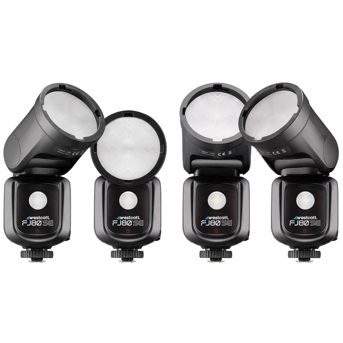 Westcott FJ80-SE S Sony Round Head TTL Speedlight 80Ws
