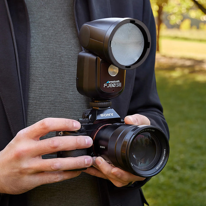 Westcott FJ80-SE S Sony Round Head TTL Speedlight 80Ws
