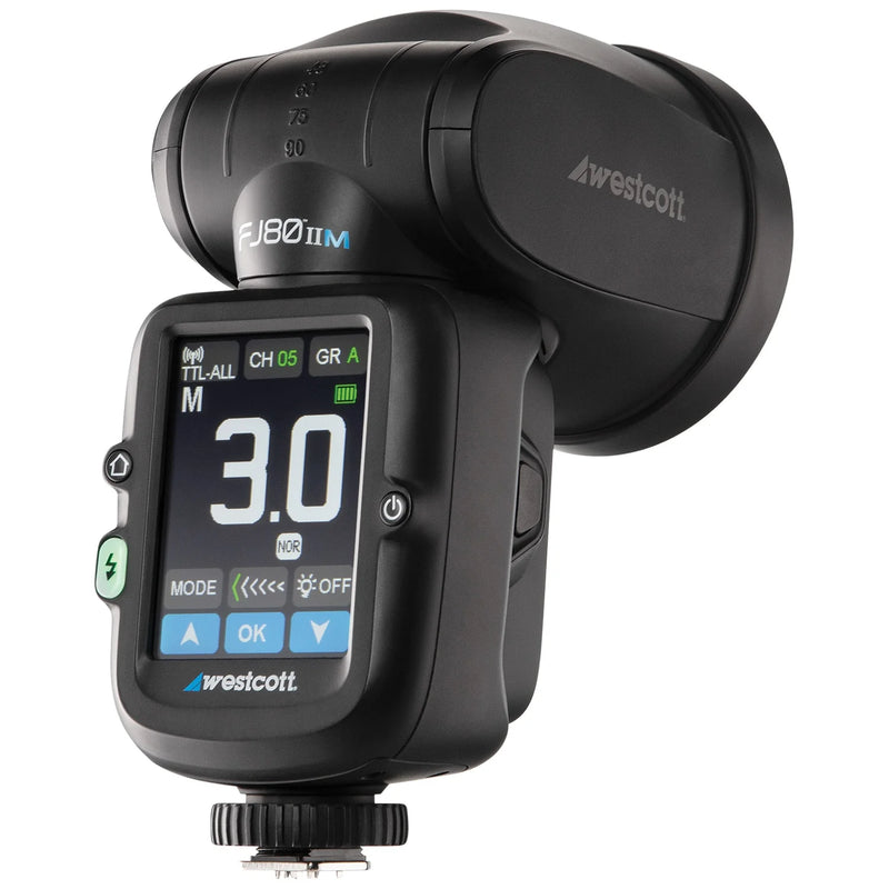 Westcott FJ80 II M Multi-Brand Round Head TTL Touchscreen Speedlight 80Ws