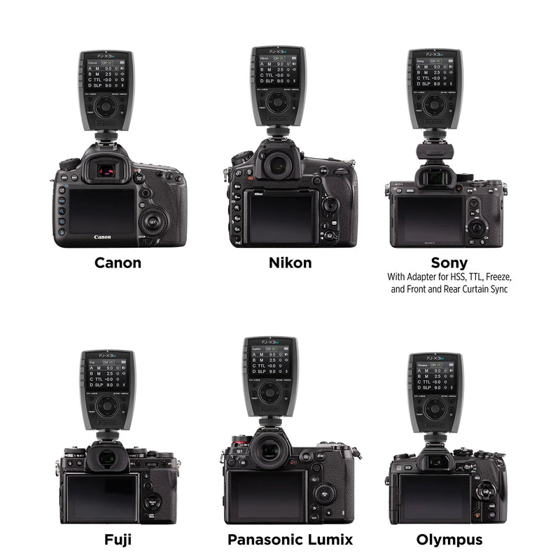 Westcott FJ400-SE 3-Light Studio Strobe Kit with FJ-X3 M Multi-Brand Wireless Transmitter