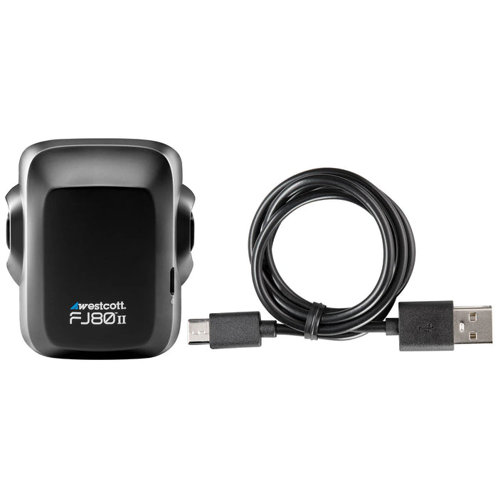 Westcott FJ80 II Lithium Battery with USB-C Charging Cable