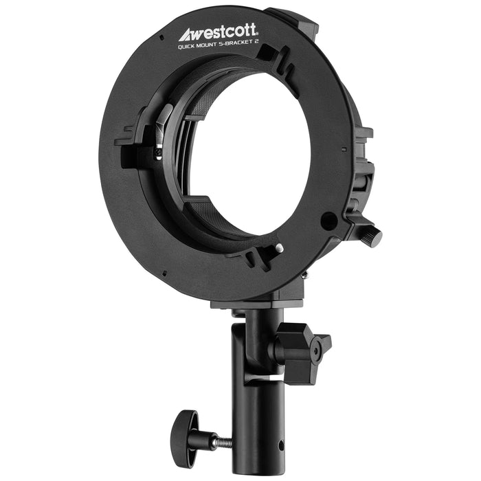 Westcott Quick-Mount S-Bracket 2 (to Bowens Mount)