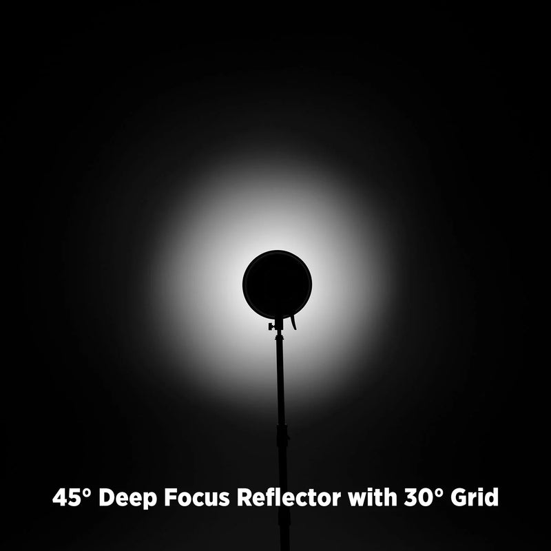 Westcott 45-Degree Deep Focus Reflector with Honeycomb Grids & Diffusion (Bowens Mount)
