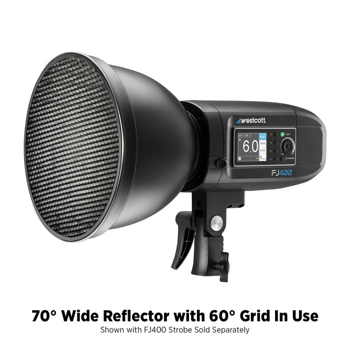 Westcott 70-Degree Wide Reflector with Honeycomb Grids (Bowens Mount)