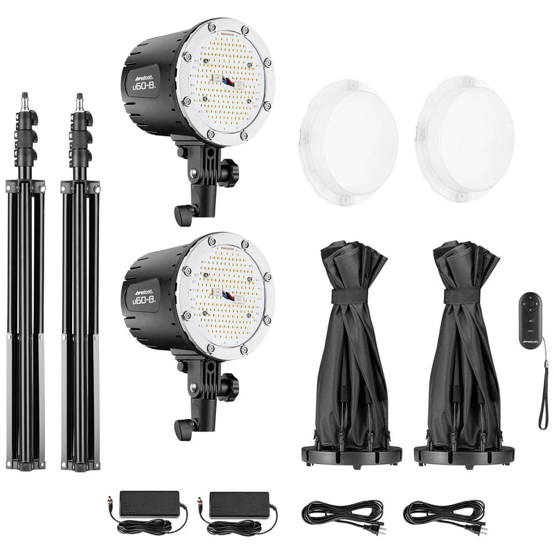 Westcott U60-B Bi-Colour LED 2-Light Softbox Kit