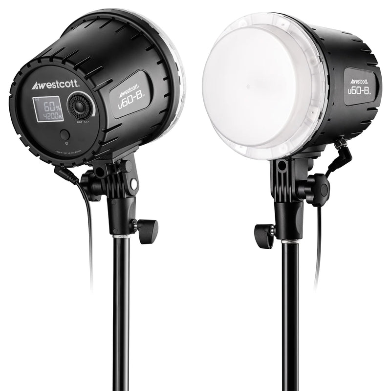Westcott U60-B Bi-Colour LED 3-Light Softbox Kit