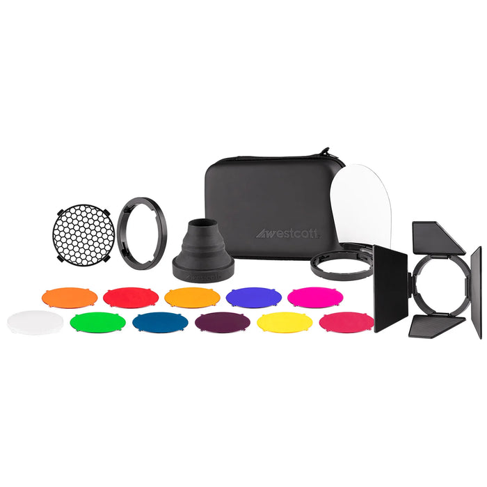 Westcott FJ100 Strobe 2-Light Backpack Kit with FJ-T1 M Multi-Brand Transmitter Trigger