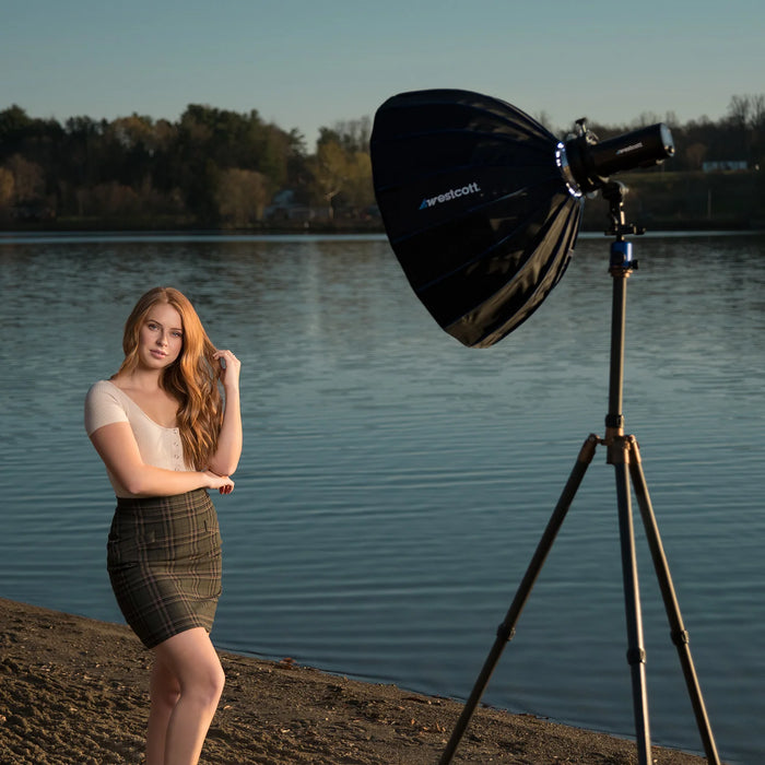 Westcott Rapid Box Beauty Dish Silver 60cm (24") (No Insert)