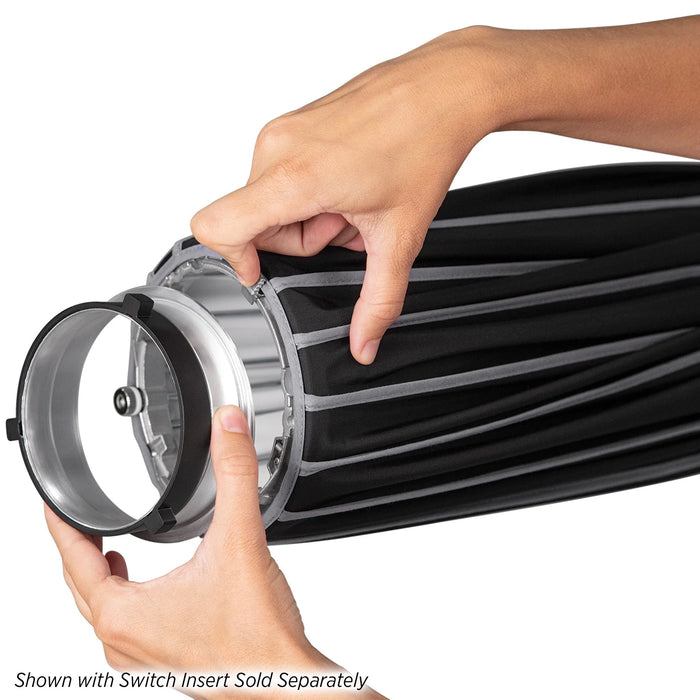 Westcott Rapid Box" Beauty Dish Silver 91cm (36") (No Insert)
