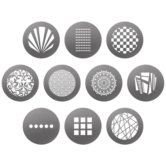 Westcott Pattern Gobo Pack for Optical Spot by Lindsay Adler (10 Pack)