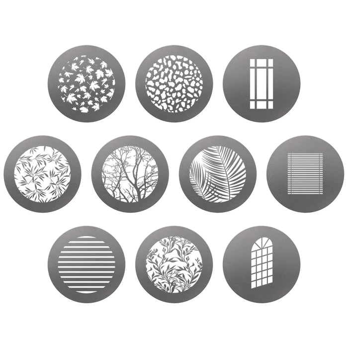 Westcott Environmental Gobo Pack for Optical Spot by Lindsay Adler (10 Pack)