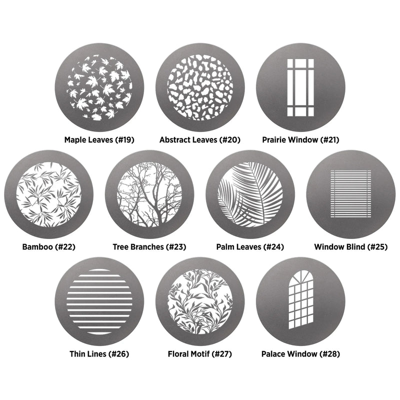 Westcott Environmental Gobo Pack for Optical Spot by Lindsay Adler (10 Pack)