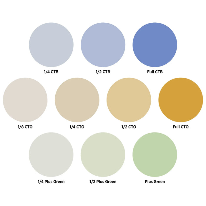 Westcott Colour Correction Gel Pack for Optical Spot by Lindsay Adler (10 Pack)
