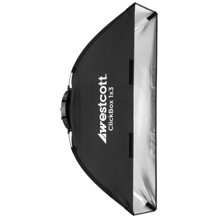 Westcott ClickBox Strip Softbox 1'x3' with Bowens Mount